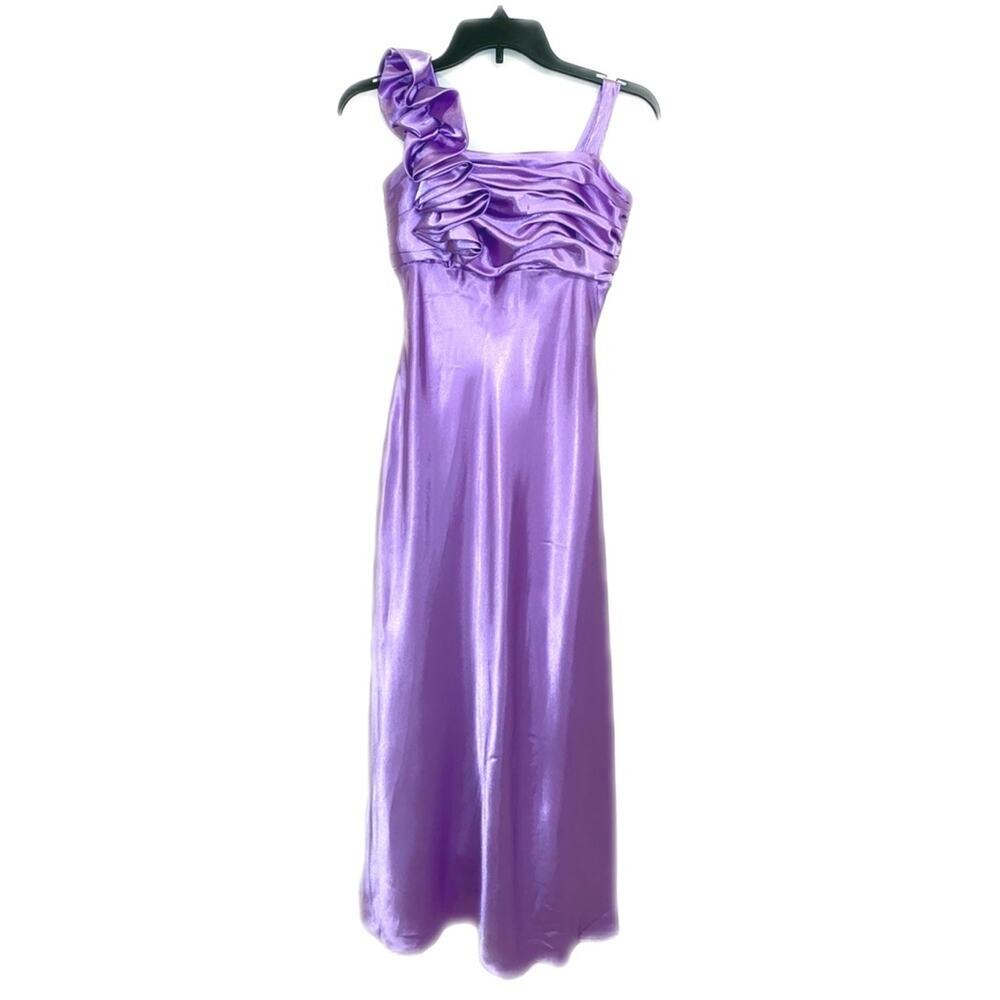 Jessica McClintock Gunne Sax Vintage 80's Lilac Prom Gown Size 5